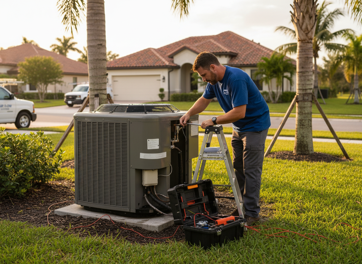 HVAC Service in The Lake Club