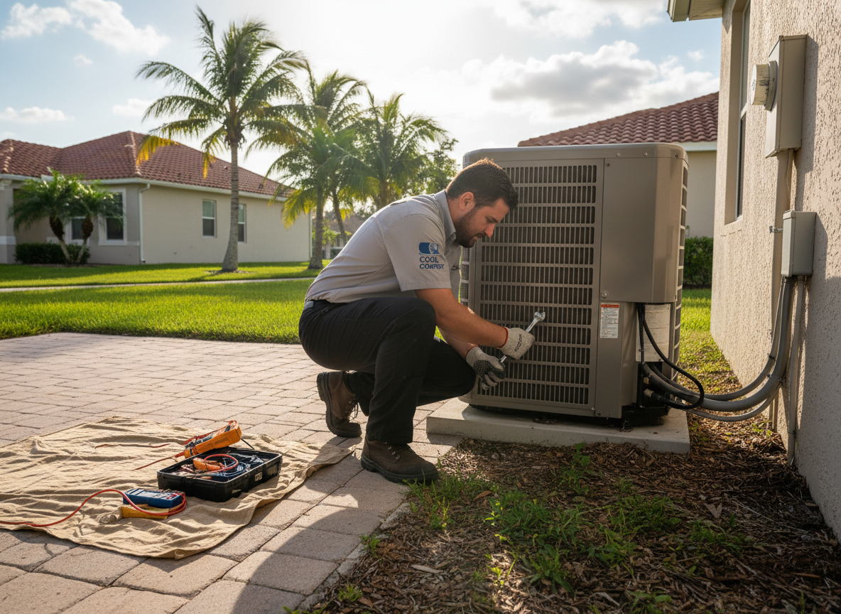 Pre-summer AC Tune-up in Lakewood Ranch, FL